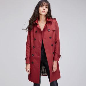 Story Teller Double Breasted Trench Coat - WinterChics