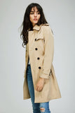 Story Teller Double Breasted Trench Coat - WinterChics