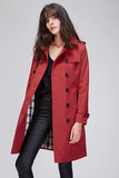 Story Teller Double Breasted Trench Coat - WinterChics