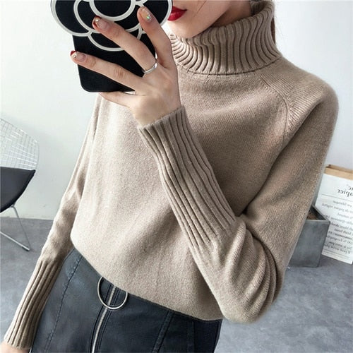 See Me Close Knitted Sweater - WinterChics