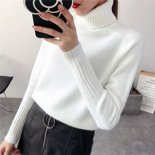 See Me Close Knitted Sweater - WinterChics