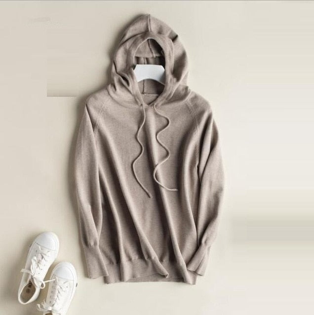 No More Drama Hooded Sweater - WinterChics