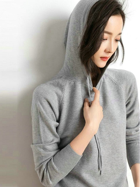 No More Drama Hooded Sweater - WinterChics