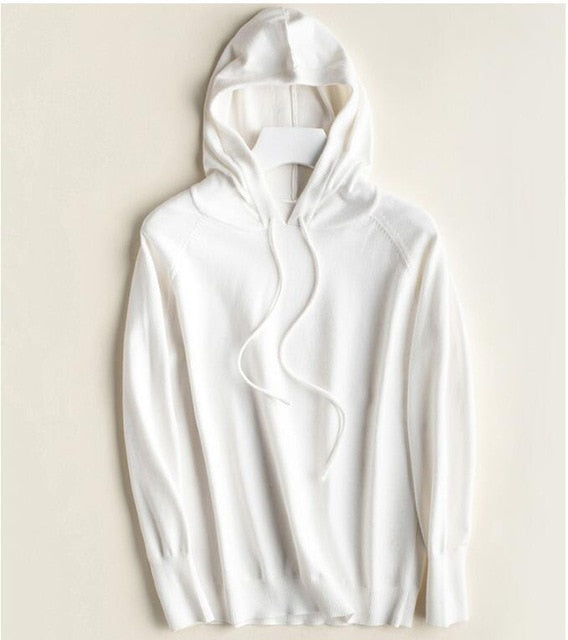 No More Drama Hooded Sweater - WinterChics