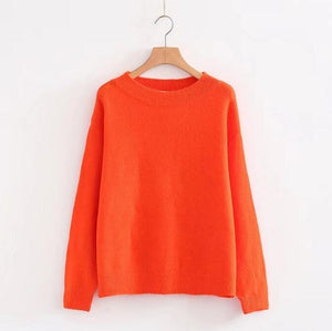 Bare Warmth Long Sleeve Sweater - WinterChics