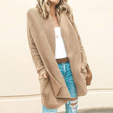 Smooth Operator Lapel Long Cardigan - WinterChics