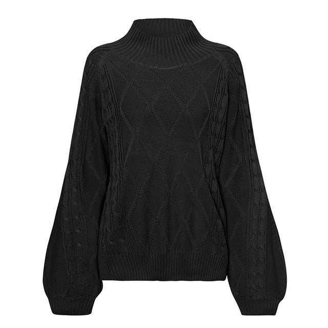 Touch Of Class Loose Sweater - WinterChics