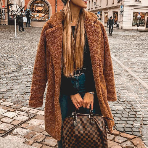 Over The Top Faux Fur Coat - WinterChics