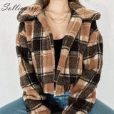 Check The Plaid Coat - WinterChics