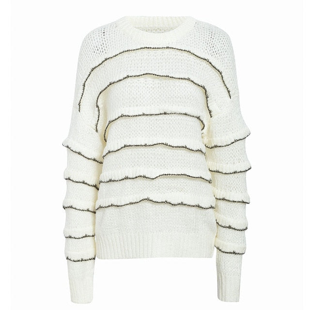 Slow Flow Long Sleeve Sweater - WinterChics