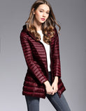 Cold Away Hooded Long Coat - WinterChics