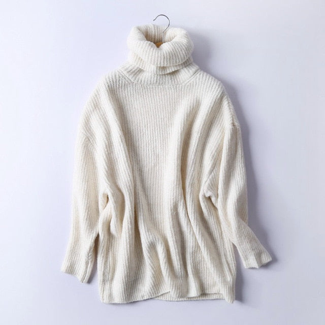 Rise And Shine Turtleneck Sweater - WinterChics