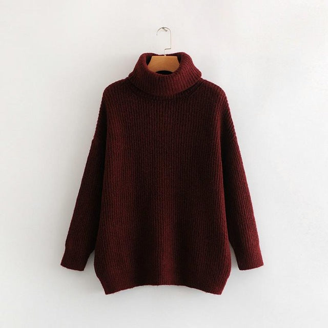 Hug Me Tight Turtleneck Sweater - WinterChics