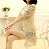 Cold Away Long Sleeve Cardigan - WinterChics