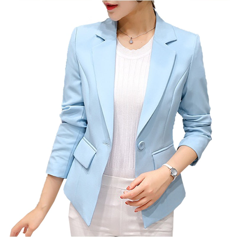 Daylight Duties Long Sleeve Blazer - WinterChics