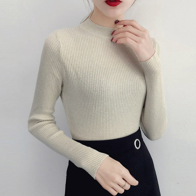 Pure Intentions Turtleneck Sweater - WinterChics