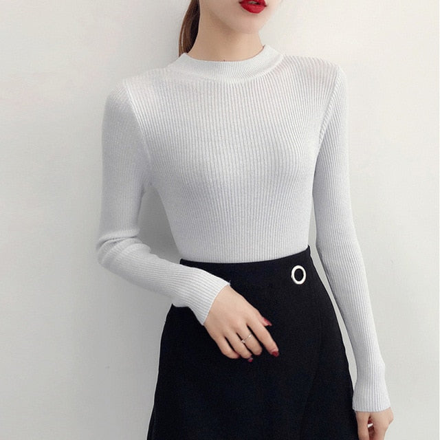 Pure Intentions Turtleneck Sweater - WinterChics