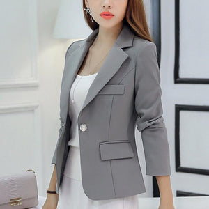 Duty Calls Slim Blazer - WinterChics