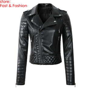 Not So Serious Leather Jacket - WinterChics